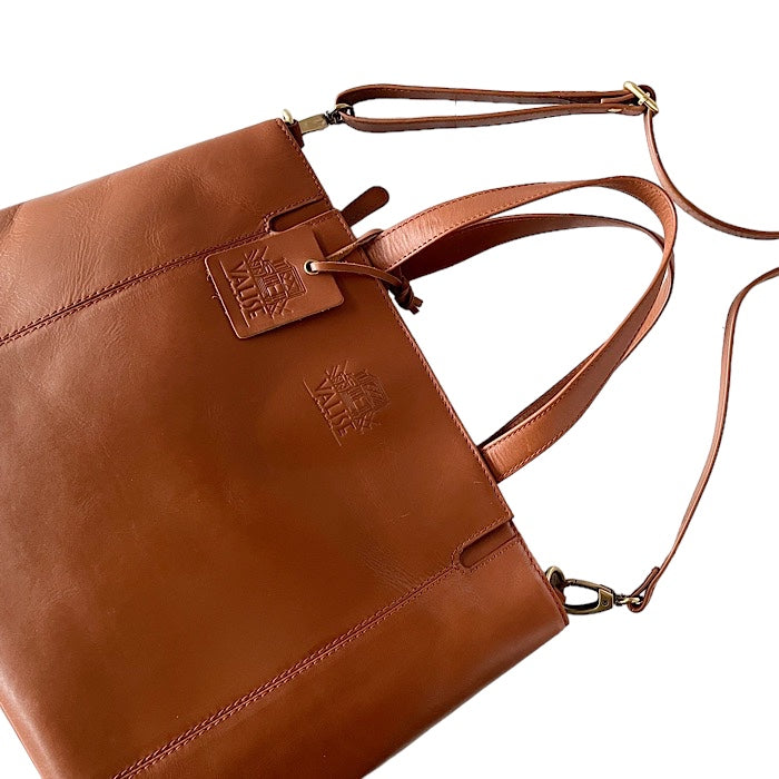 Medium 2way Tote, Golden Tan