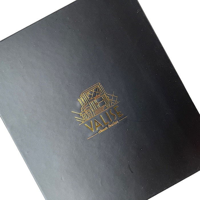 二つ折り財布V イートンブラック