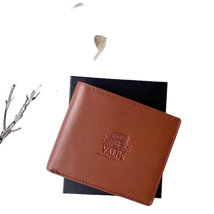 二つ折り財布V ゴールデンタン