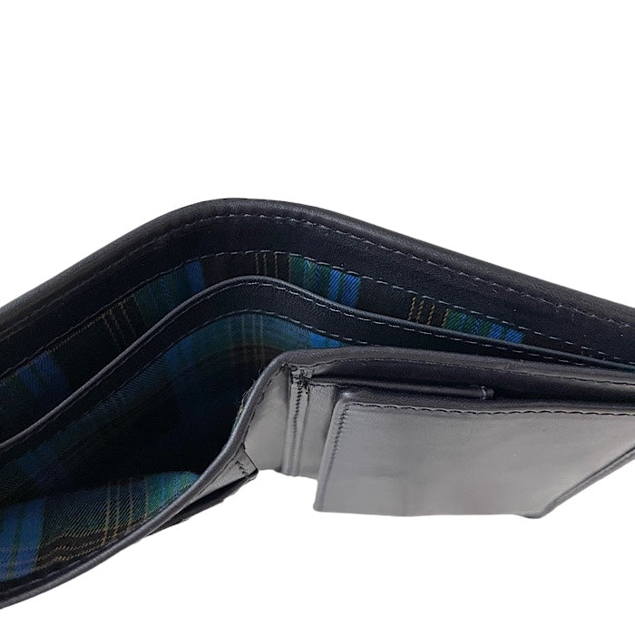 二つ折りミニ手帳型財布 サファイヤブルー