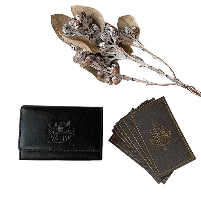 Valise名刺入れ サファイヤブルー