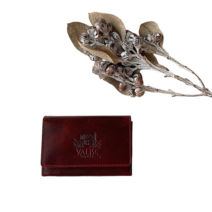 Valise名刺入れ ブラックチェリー