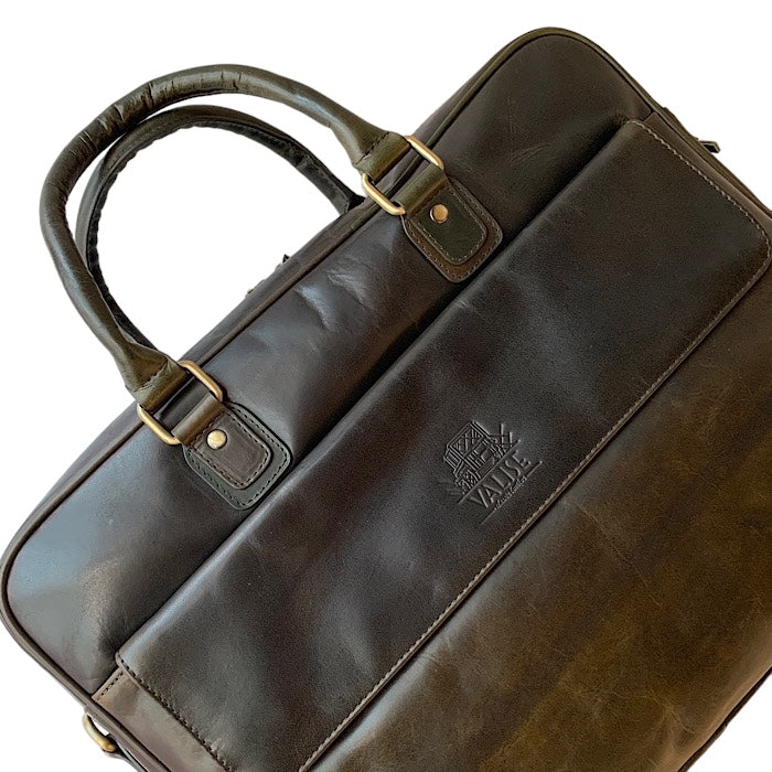 ビジネスバッグ レーシンググリーン