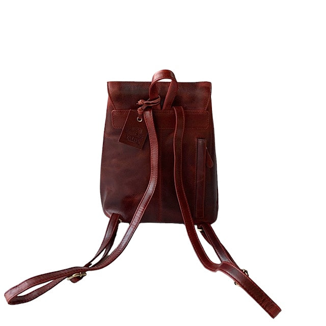 Mini リュック ブラックチェリー