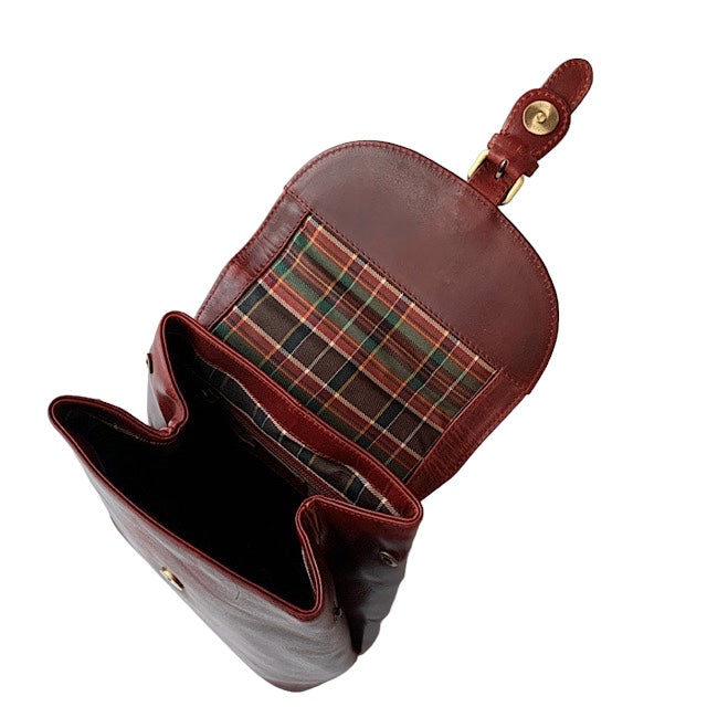 Mini リュック ブラックチェリー