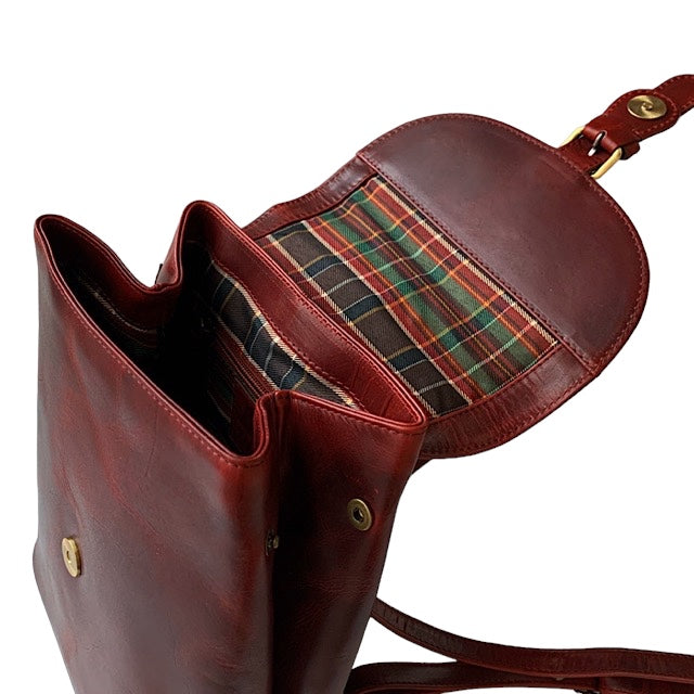 Mini リュック ブラックチェリー