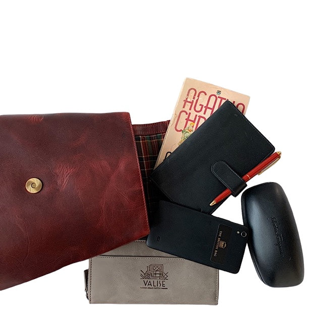 Mini リュック ブラックチェリー