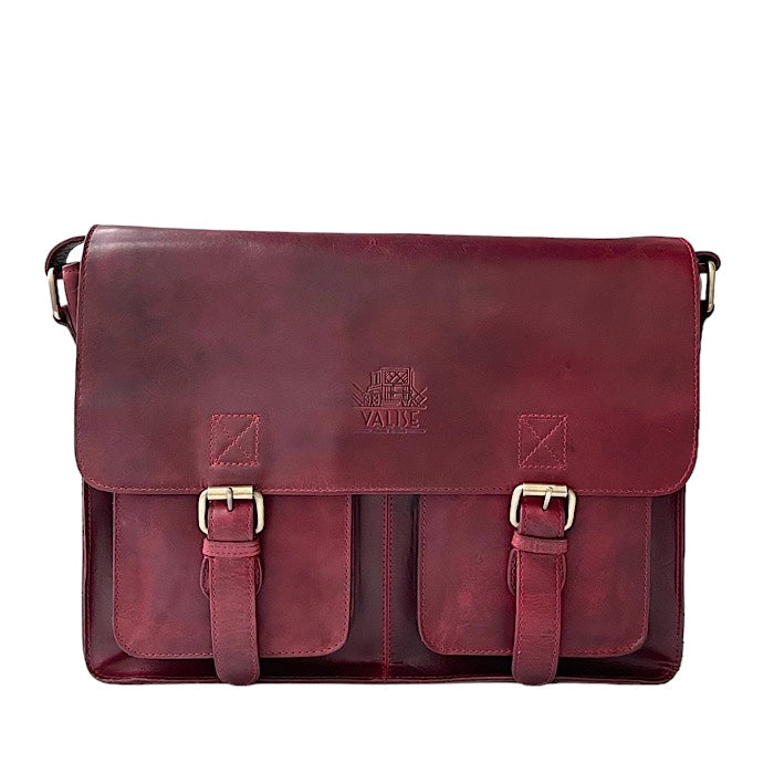 Large サッチェル ブラックチェリー