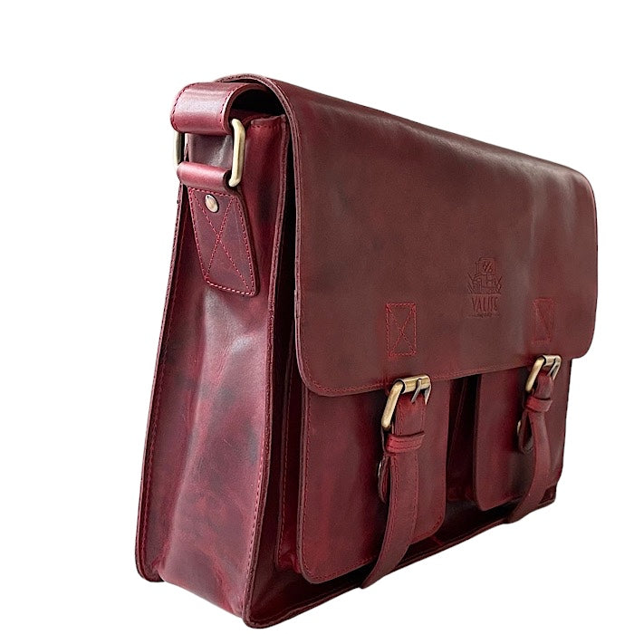 Large サッチェル ブラックチェリー