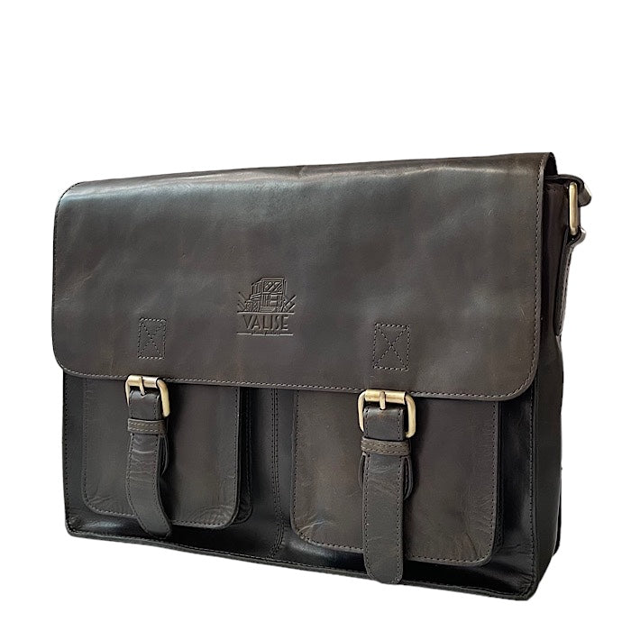 Large Satchel, Racing Green