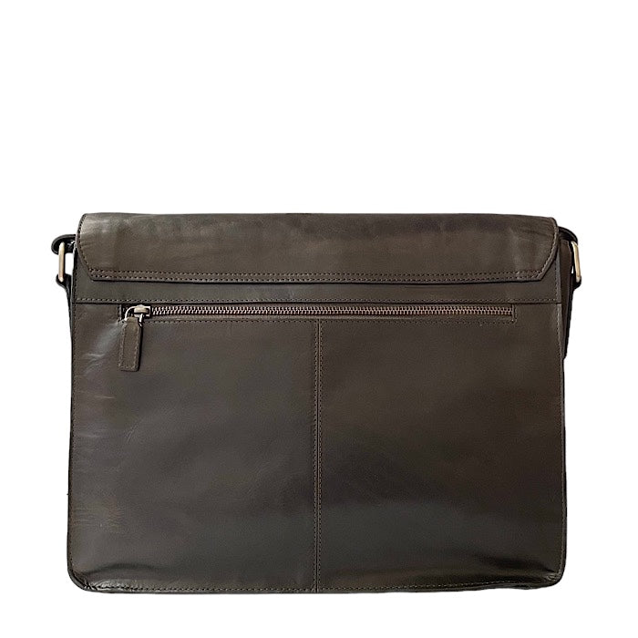 Large Satchel, Racing Green