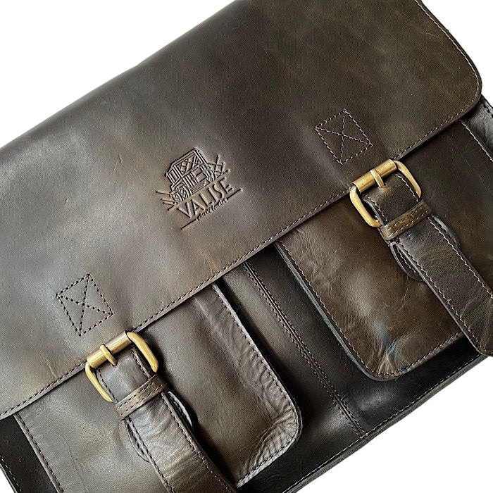 Large Satchel, Racing Green