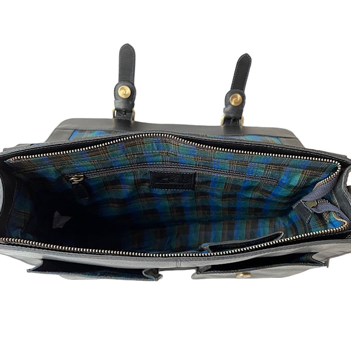 Large サッチェル サファイヤブルー