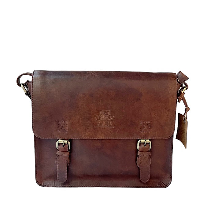 Medium サッチェル ロイヤルブラウン