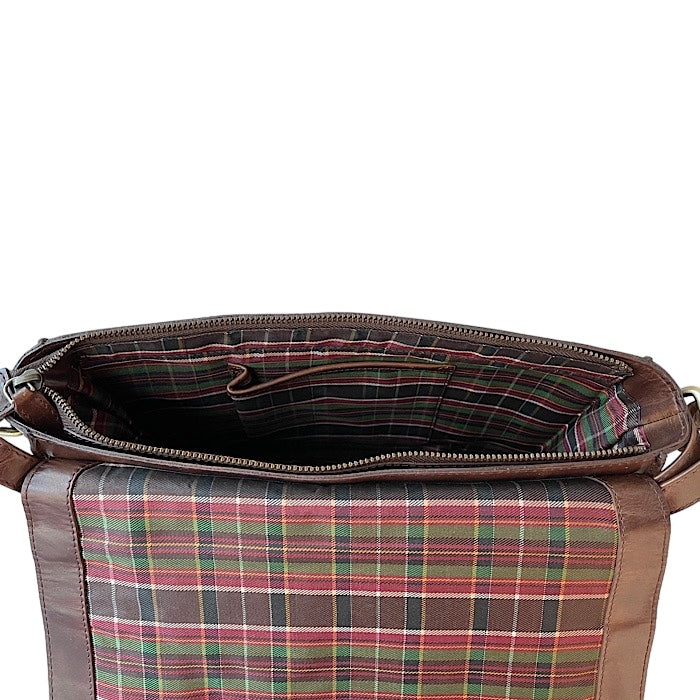 Medium サッチェル ロイヤルブラウン