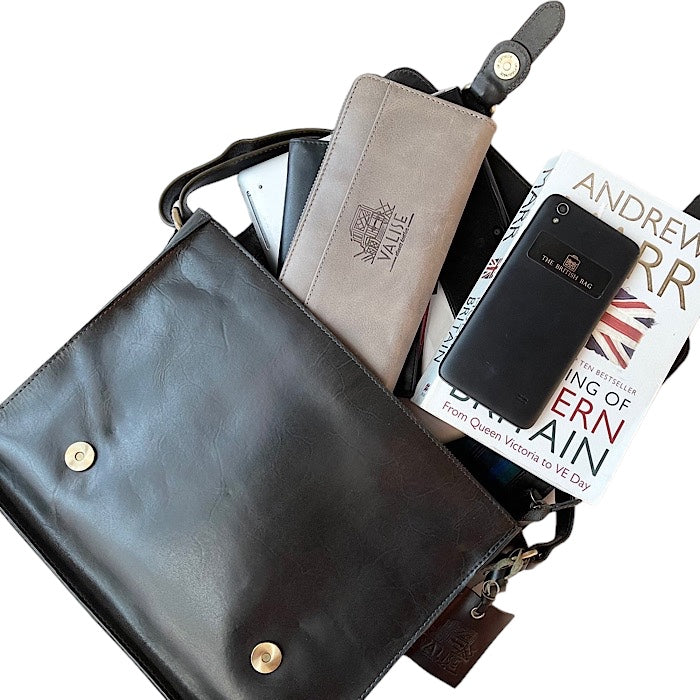 Medium Satchel, Racing Green