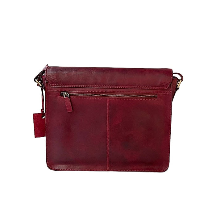 Medium Satchel Black Cherry