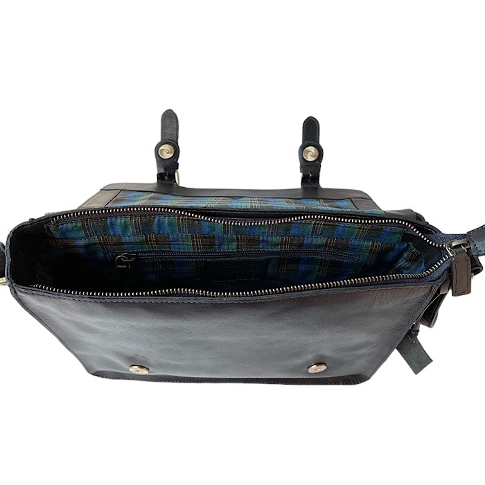 Medium サッチェル サファイヤブルー