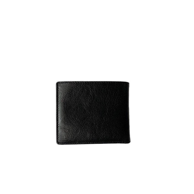 二つ折り財布 ブラックBuff