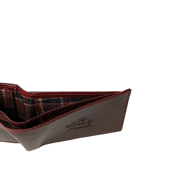 二つ折り財布 ブラックチェリー