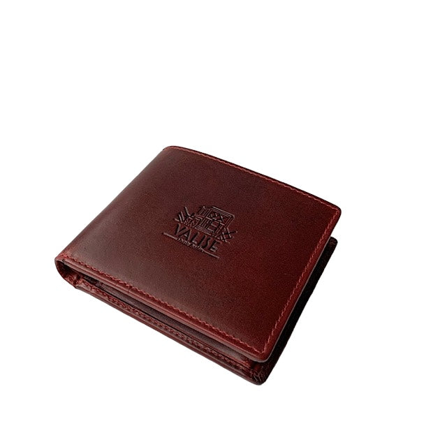 二つ折り財布 ブラックチェリー