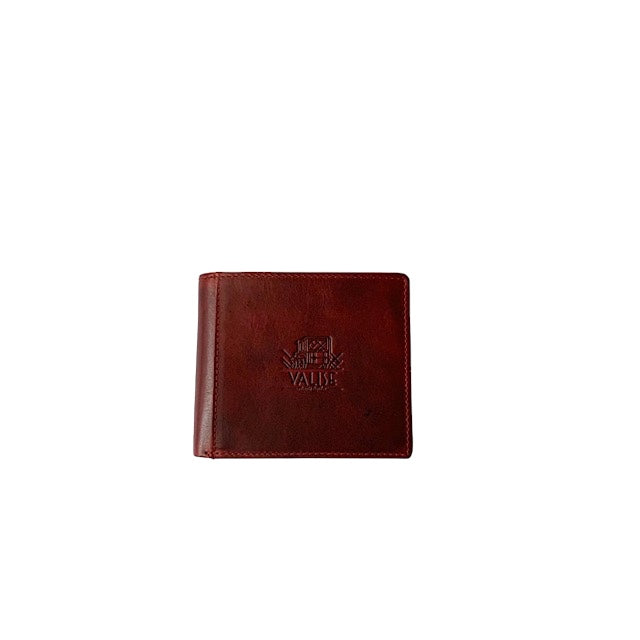 二つ折り財布II ブラックチェリー