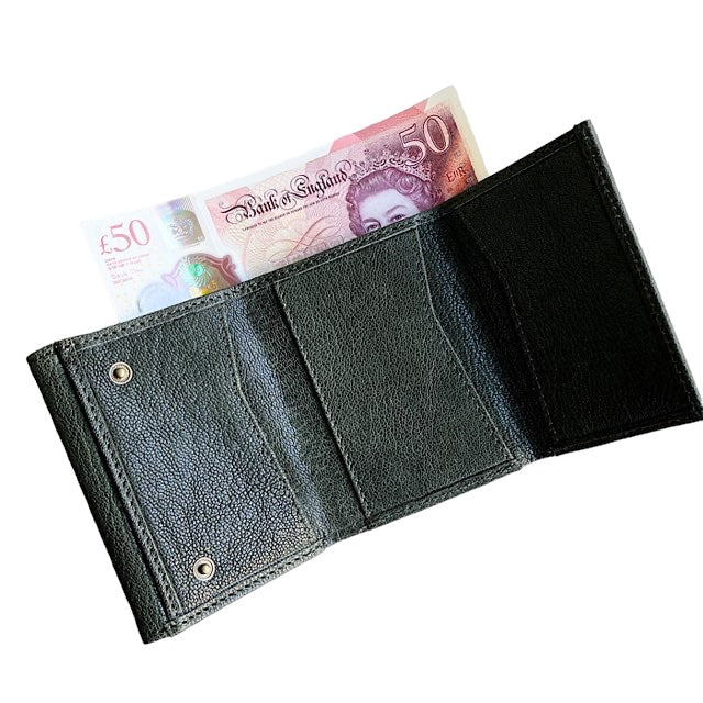 三つ折り財布 アイリッシュグリーン