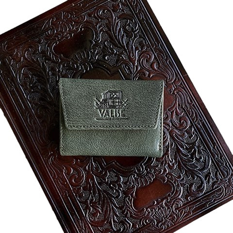 三つ折り財布 アイリッシュグリーン