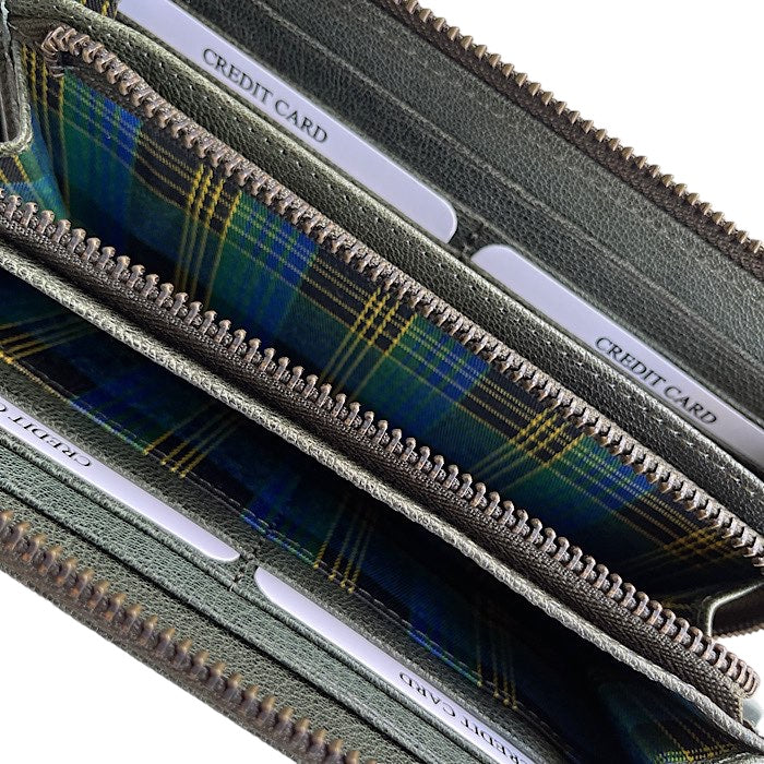 長財布 アイリッシュグリーン