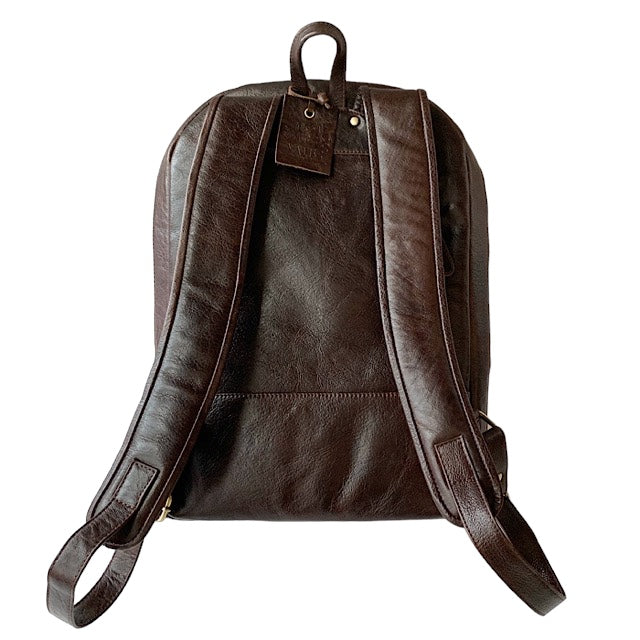 Large Backpack Mahogany Brown