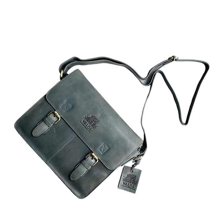 Small サッチェル ケンブリッジブルー