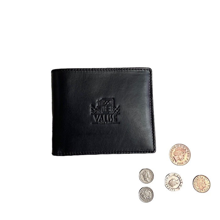 二つ折り財布 イートンブラック