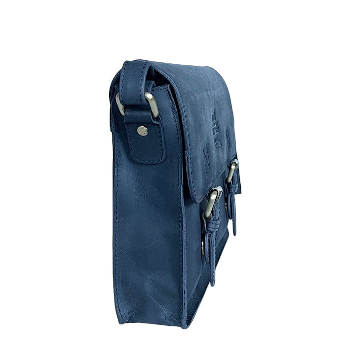 Small Oxford Blue Satchel