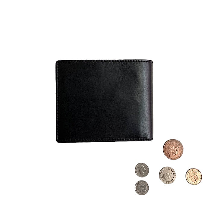 二つ折り財布 イートンブラック