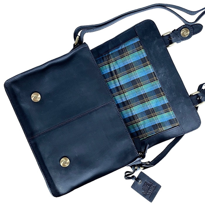 Small Oxford Blue Satchel