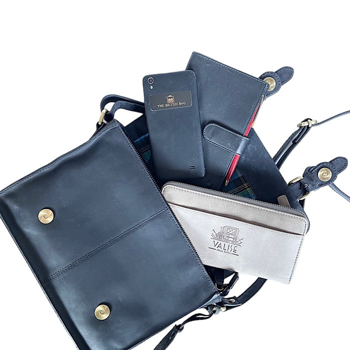 Small Oxford Blue Satchel