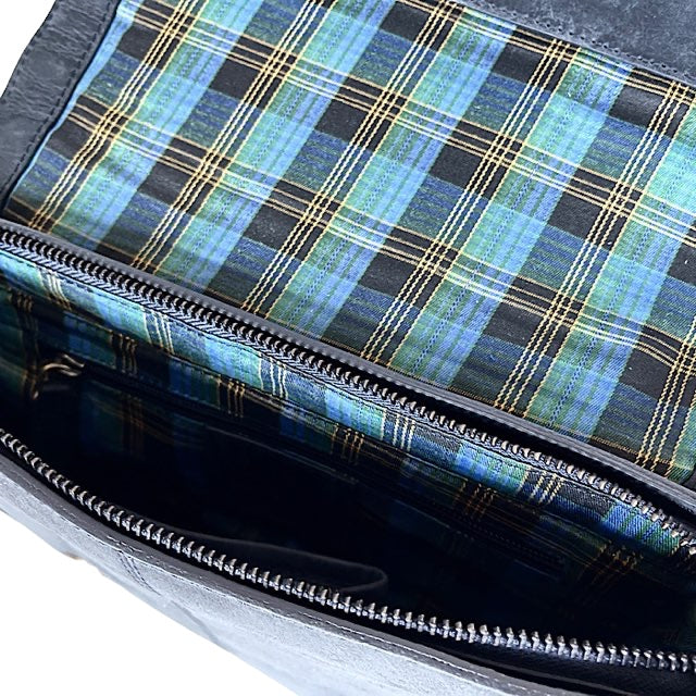 Small Oxford Blue Satchel