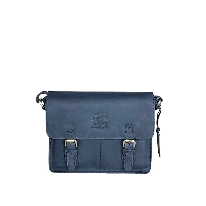Small Oxford Blue Satchel