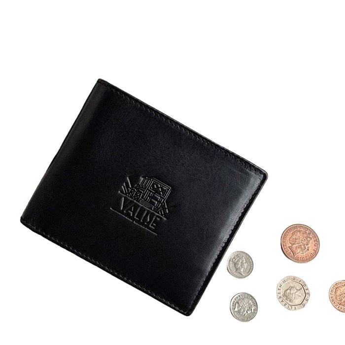 二つ折り財布 イートンブラック