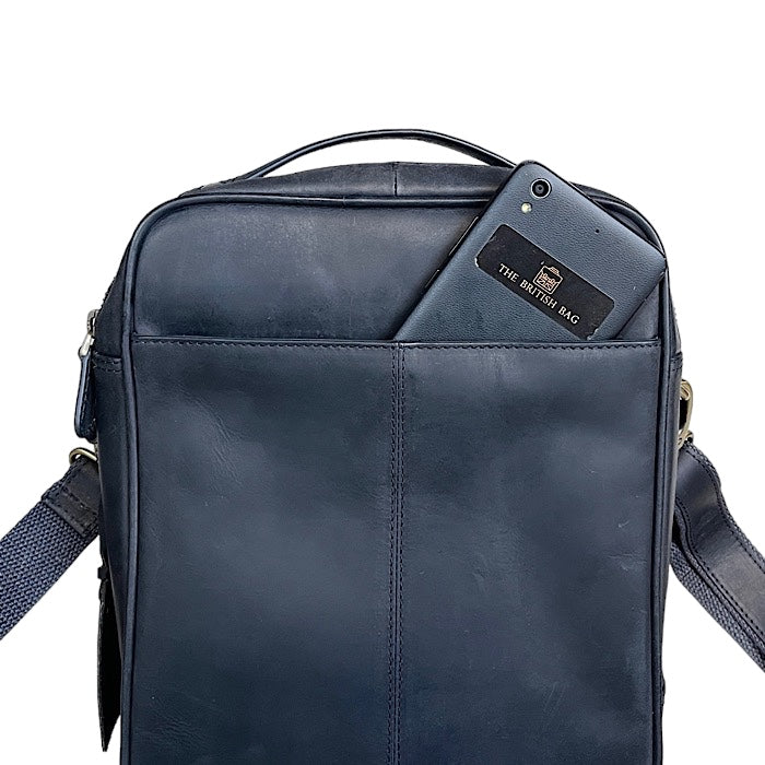 TALL ボックスサッチェル オックスフォードブルー