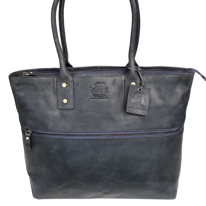 Large トート オックスフォードブルー