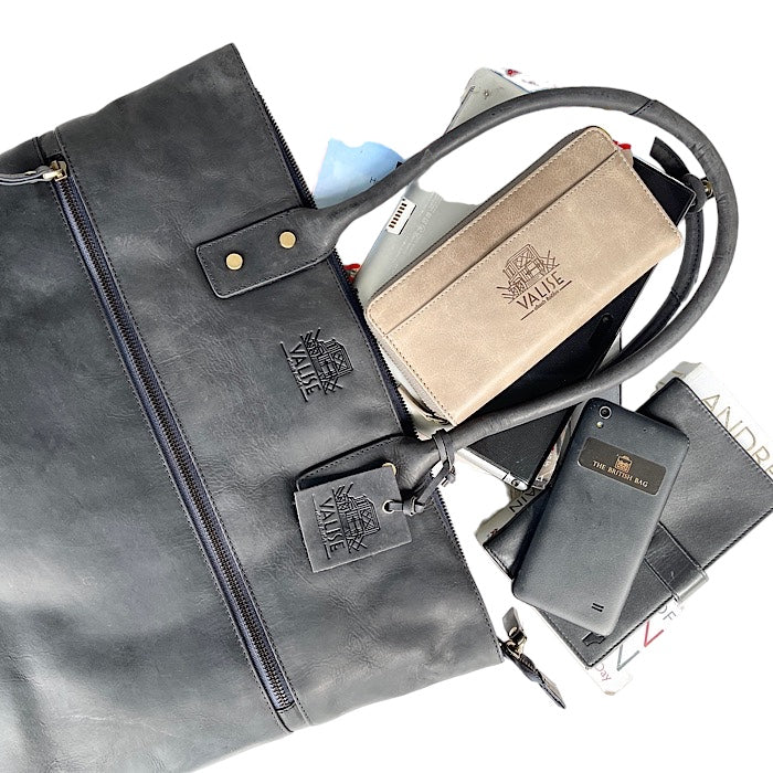 Large トート オックスフォードブルー