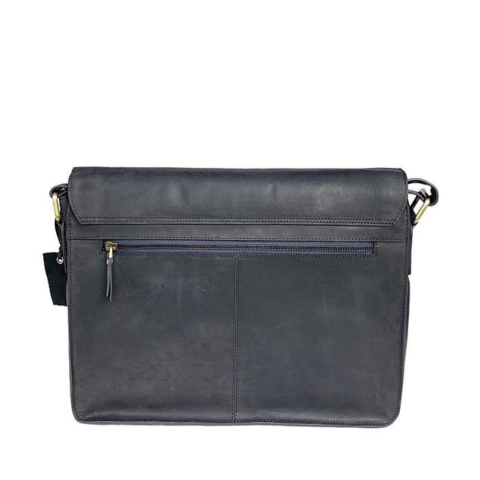 Large Oxford Blue Satchel