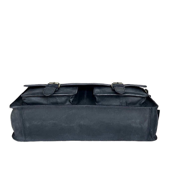 Large Oxford Blue Satchel