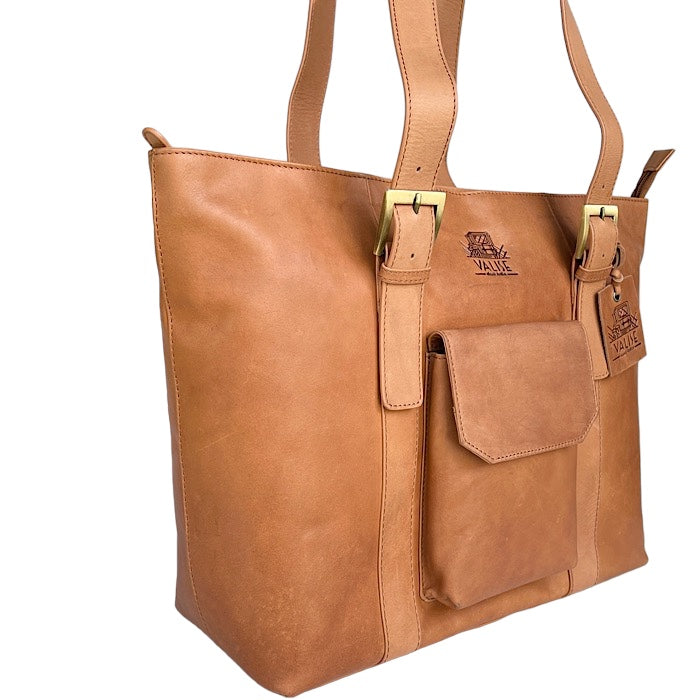 Wideトート ゴールデンタン