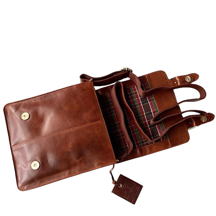 Tall サッチェル ゴールデンタン