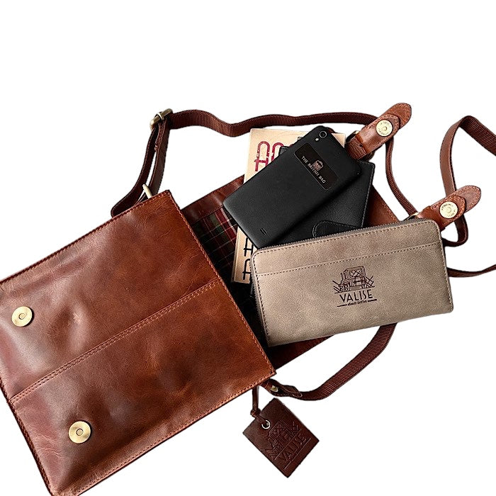 Tall サッチェル ゴールデンタン