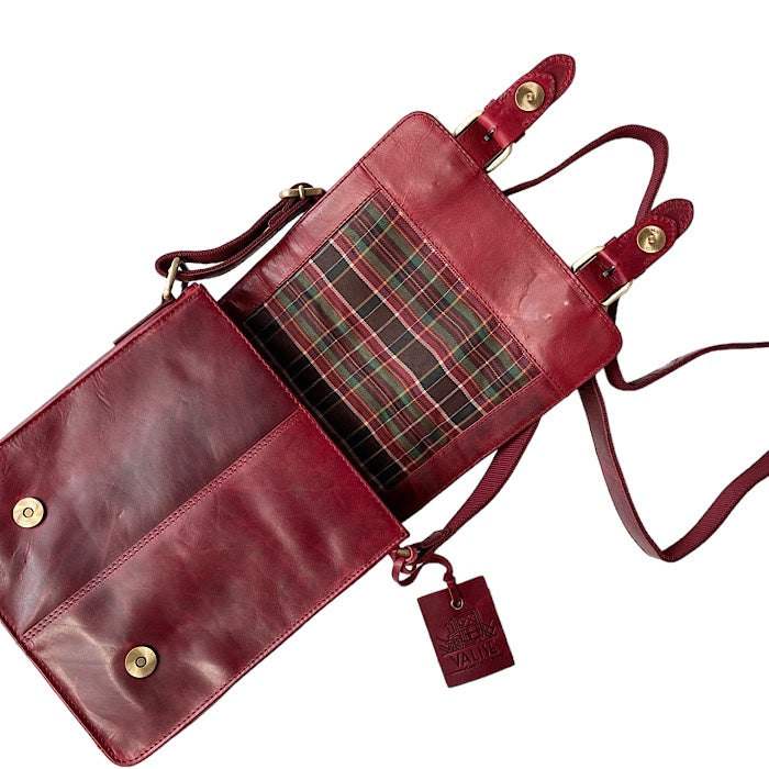 Tall サッチェル ブラックチェリー