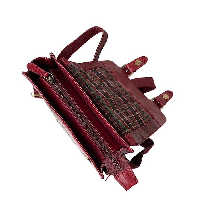 Tall サッチェル ブラックチェリー