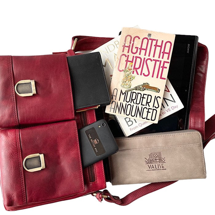 Camera Bag ブラックチェリー